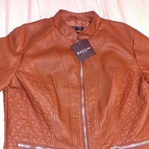 Baccini Leather Jacket